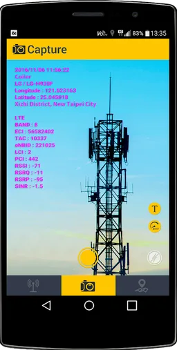 SSA Capture RF Geotagger screenshot 3