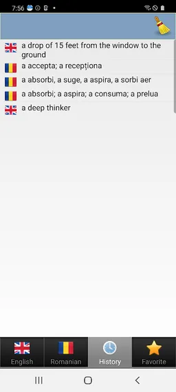 Romanian bestdict screenshot 8