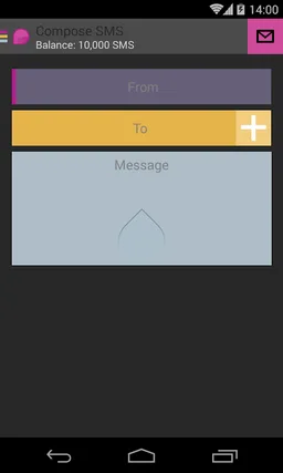 ProSMS.gr screenshot 2