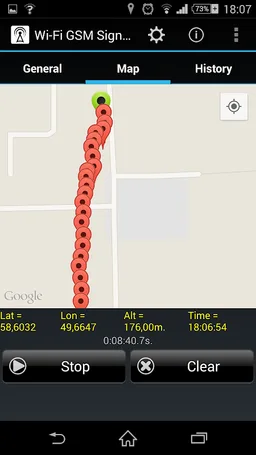 Wi-Fi GSM Signals Tracker screenshot 4