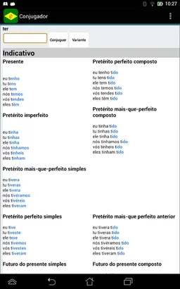 O Conjugador screenshot 3