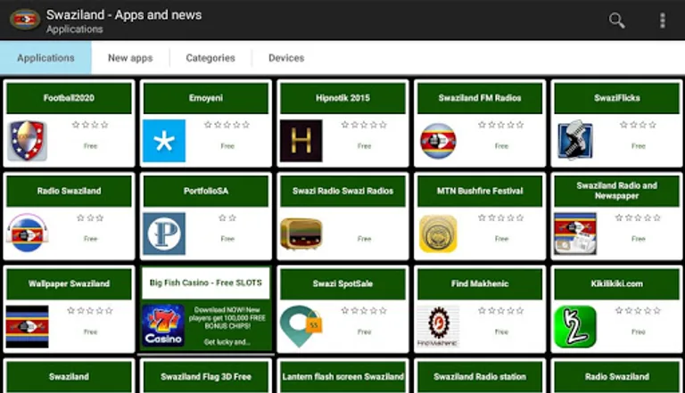 Swaziland apps screenshot 1