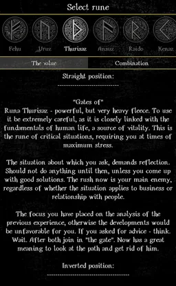 Rune reading screenshot 7