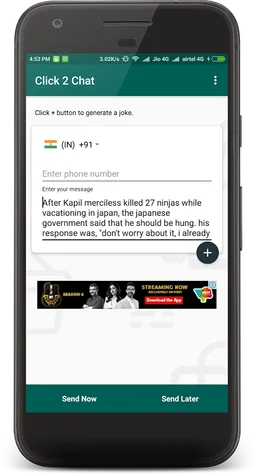 Click2Chat WhatsApp screenshot 6