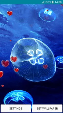 Live Wallpapers - Jellyfish screenshot 3