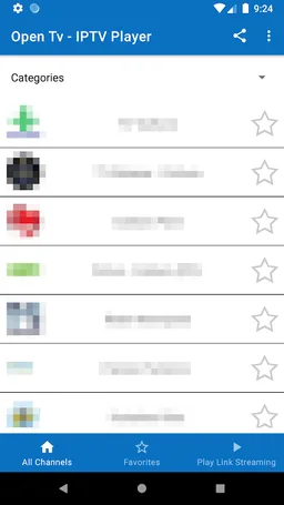 Open TV - IPTV Player screenshot 3