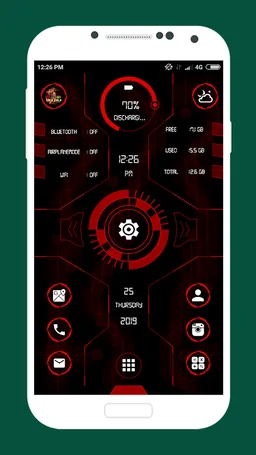 Next generation launcher 2019 - hi-tech app screenshot 1