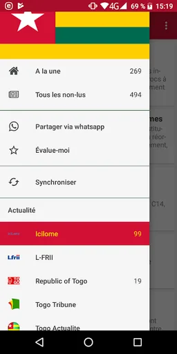 Togo actualité screenshot 2