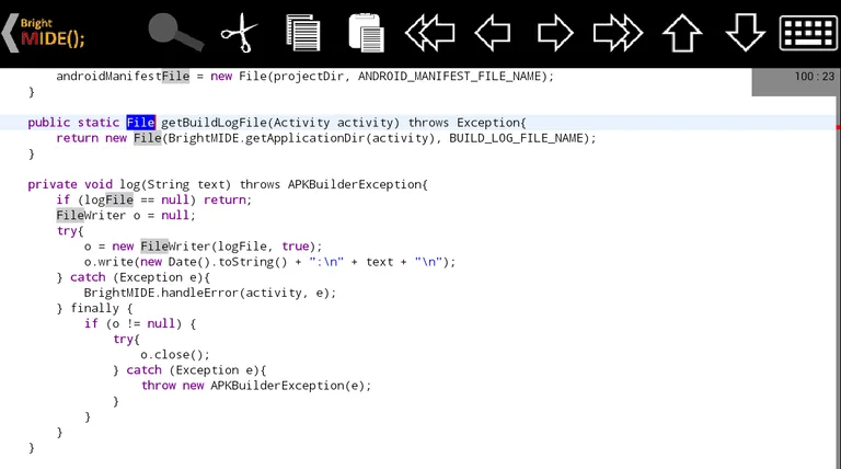 Bright M IDE: Java/Android IDE screenshot 6