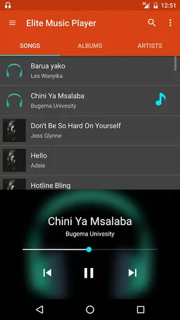 Elite Music Player screenshot 6