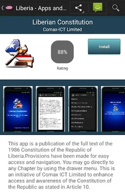 Liberian apps screenshot 3