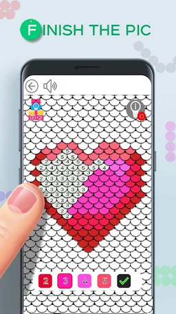 Sequin Simulator - Colors by Number screenshot 4