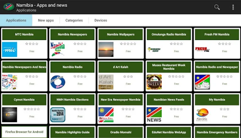 Namibian apps screenshot 2