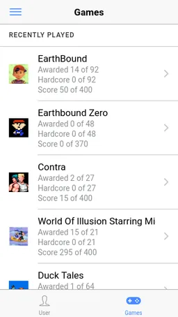 Retro Achievements screenshot 4