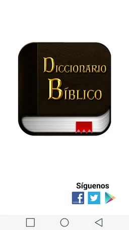 Spanish Bible Dictionary screenshot 1