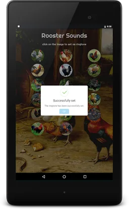 Rooster Alarm and Ringtone Sou screenshot 5