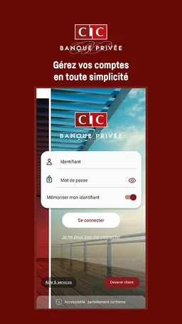 CIC Banque Privée en ligne screenshot 2