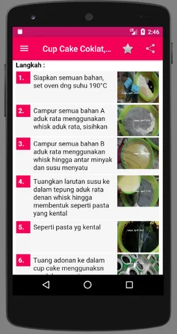 Resep Kue Coklat screenshot 5