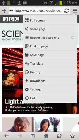 Jelly Web Browser screenshot 4