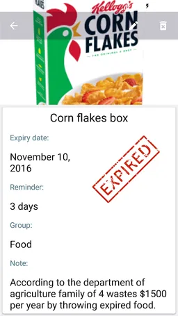 Expiry Wiz screenshot 2