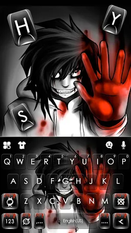 Creepy Killer Jeff Themes screenshot 4