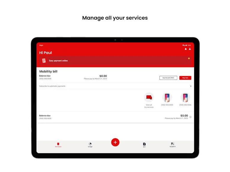 Virgin Plus My Account screenshot 9
