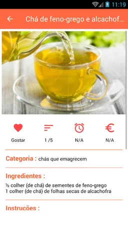 Chás Que Emagrecem screenshot 3
