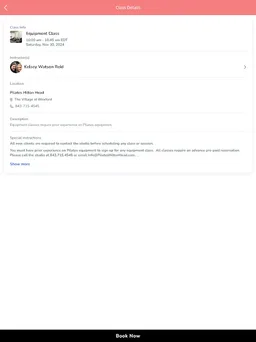 Pilates Hilton Head screenshot 7