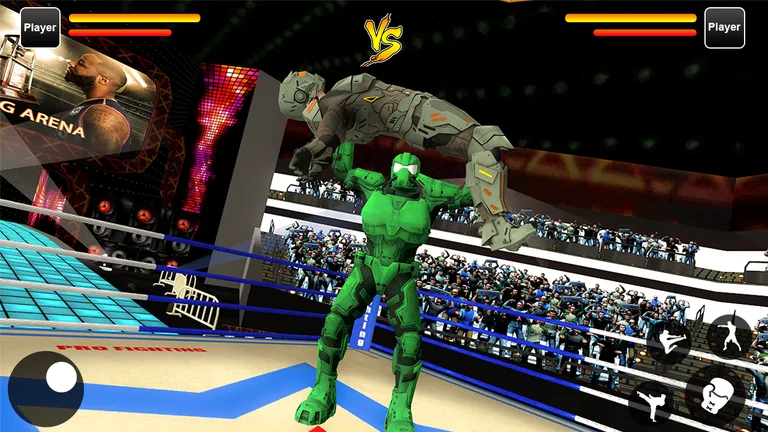 Robot Ring Fighting Real Robot VS Superhero Robot screenshot 7