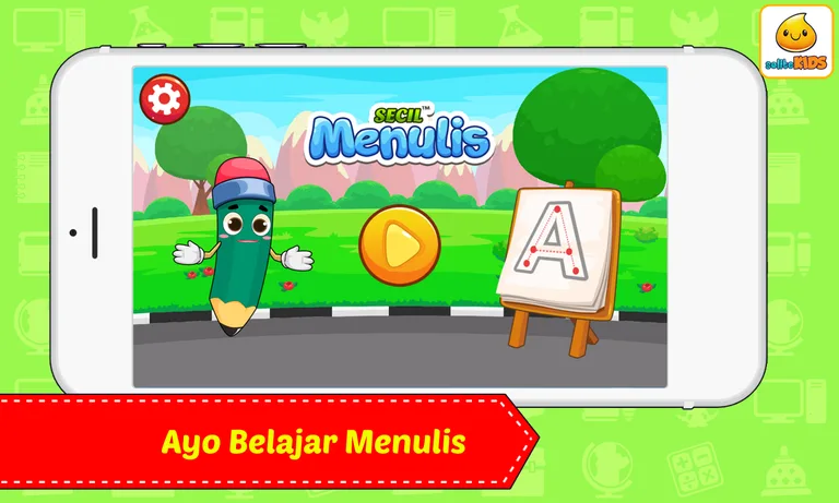 Belajar Menulis Huruf screenshot 1