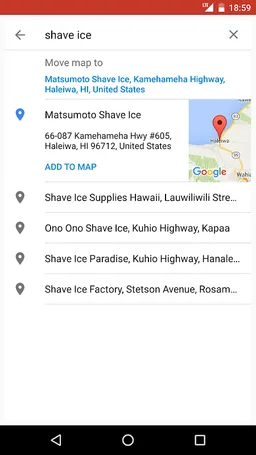 Google My Maps screenshot 7