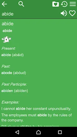 Irregular English Verbs screenshot 4