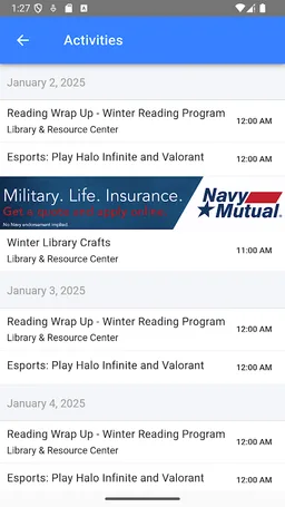 NavyMWR Corpus Christi screenshot 5