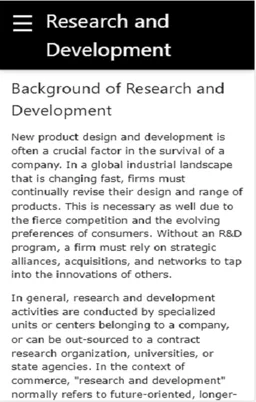 Research and Development screenshot 1