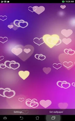 Romantic Live Wallpaper screenshot 11