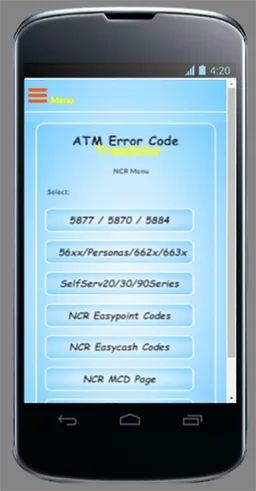 ATM Error Code Translator- NCR screenshot 9