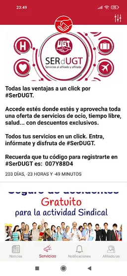 UGT App screenshot 8