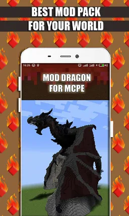 Mods and Addons Dragon for MCPE screenshot 1