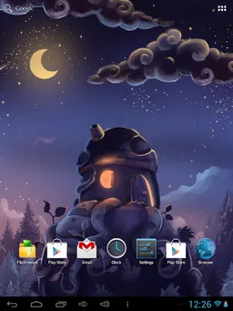 Meteor Shower Wallpaper Lite screenshot 5