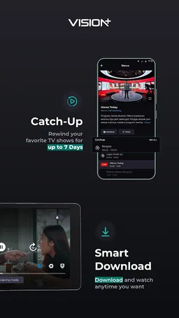 Vision+ : Live TV, Film & Seri screenshot 8