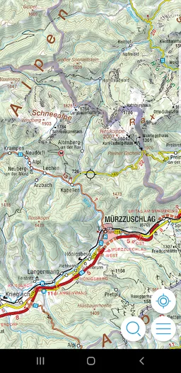 Austrian Map mobile screenshot 2