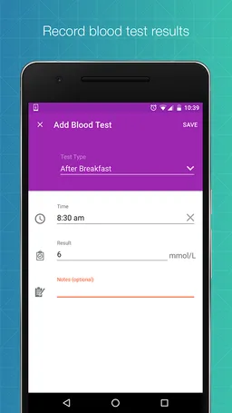 Diabetes Monitor screenshot 2