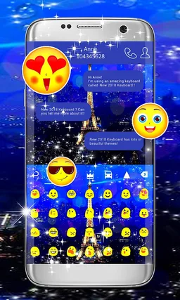 Paris Keyboard Theme screenshot 1