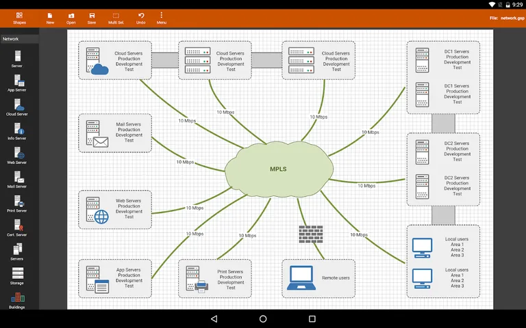 Flowdia Diagrams Lite screenshot 15