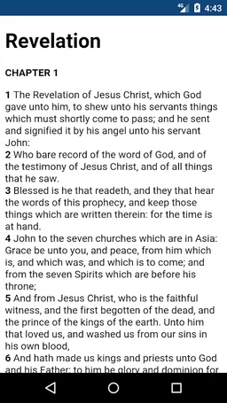 English Bible screenshot 3