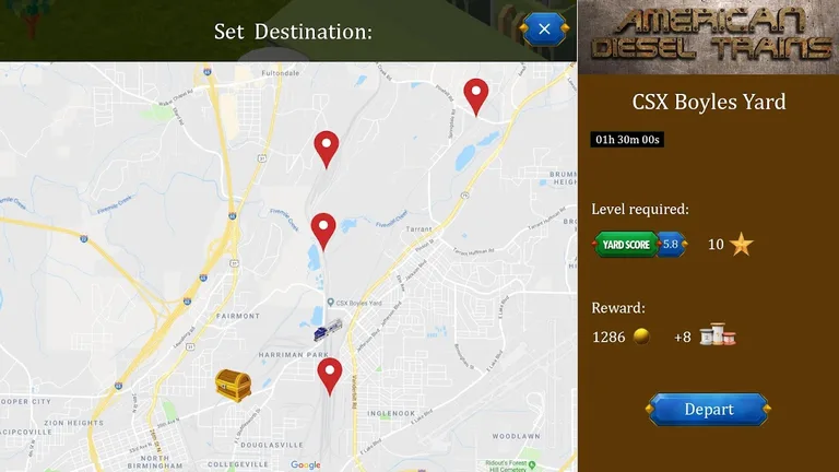Railroad Train Simulator screenshot 2