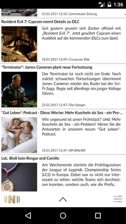 TICKING News screenshot 1