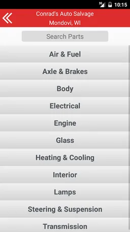 Conrad's Auto Salvage, Inc screenshot 5