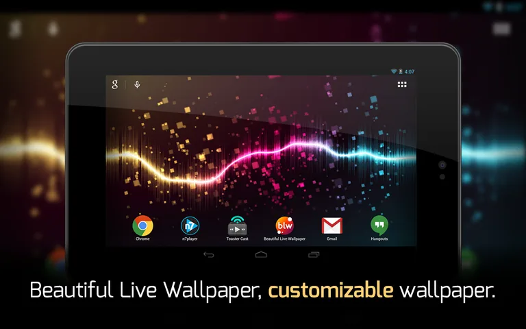 BLW Beautiful Live Wallpaper screenshot 1