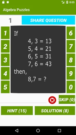 Algebra Puzzles screenshot 4